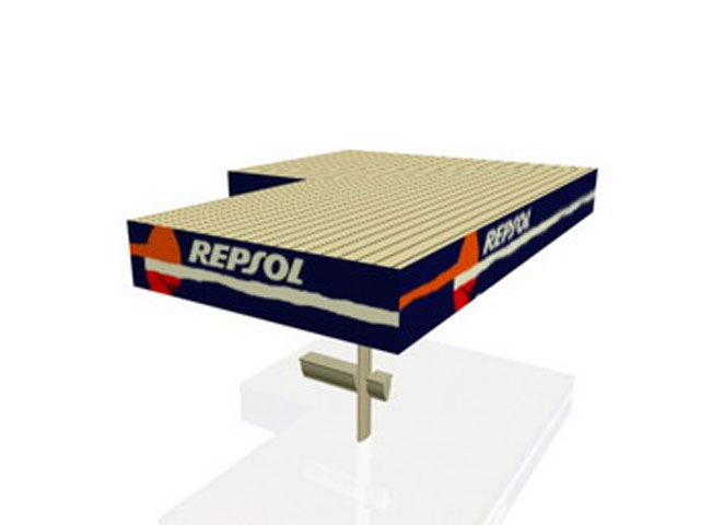 Free Repsol 3D model For Architecture 3Ds Max Model Download